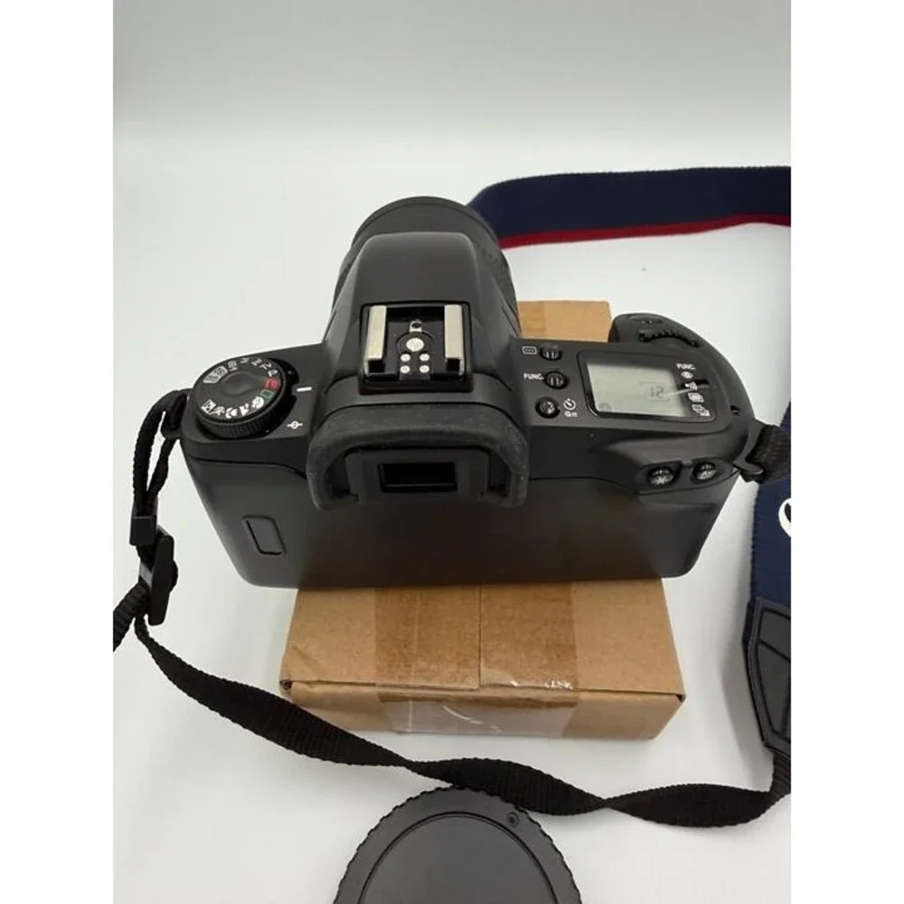 Canon EOS G 35mm SLR Film Camera #1456 with 35-80mm III zoom lens tested Vintage
